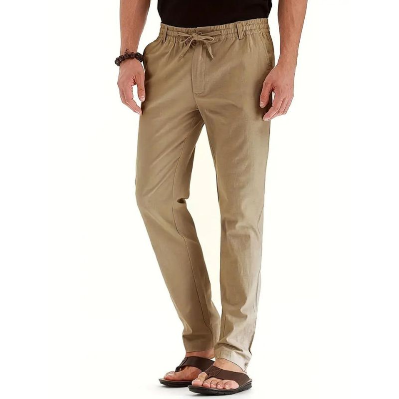 Bas - Pantalon Coupe Ample Avec Bande Élastique