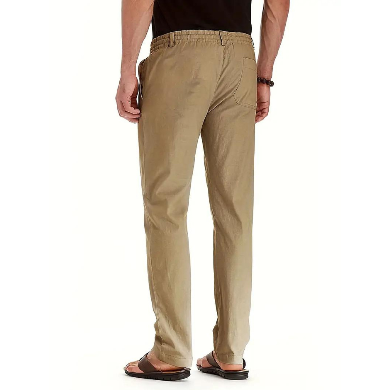 Bas - Pantalon Coupe Ample Avec Bande Élastique