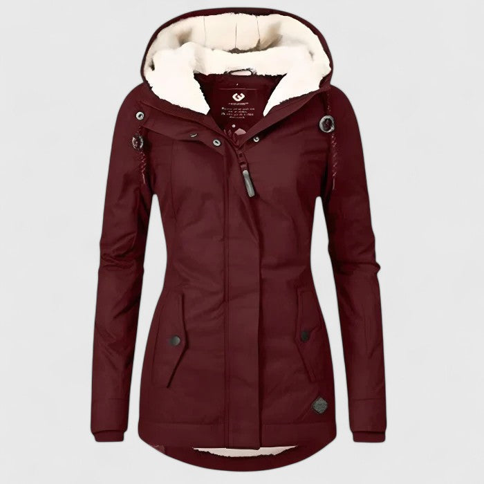 Women's Waterproof Hooded Winter Jacket