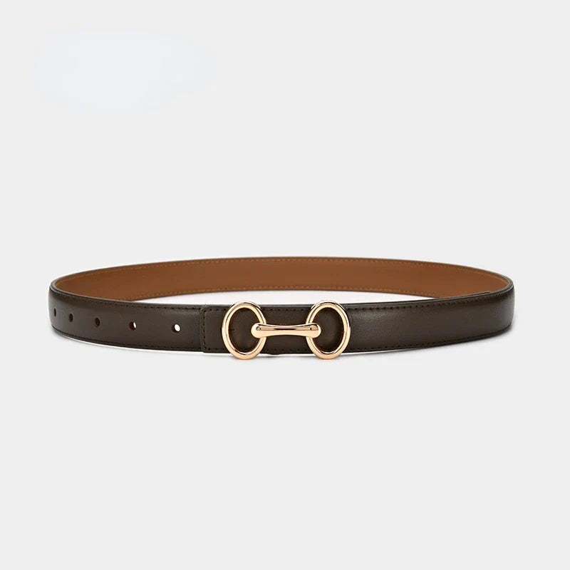 Hera Slim Leather Belt
