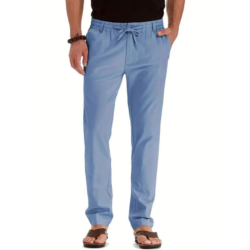 Bas - Pantalon Coupe Ample Avec Bande Élastique