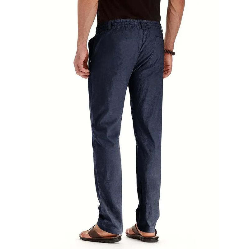 Bas - Pantalon Coupe Ample Avec Bande Élastique