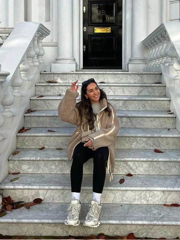 Lenoir™ | Veste Teddyfleece