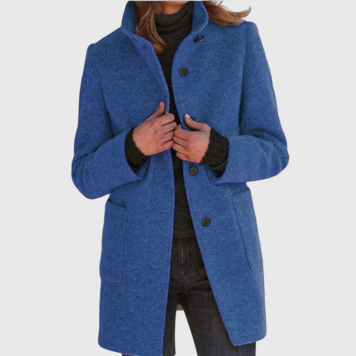 Women's Relaxed-Fit Mid-Length Coat