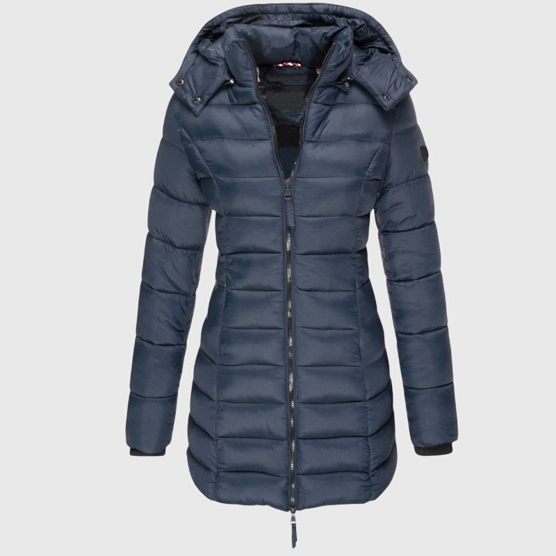 Women's Longline Padded Winter Coat