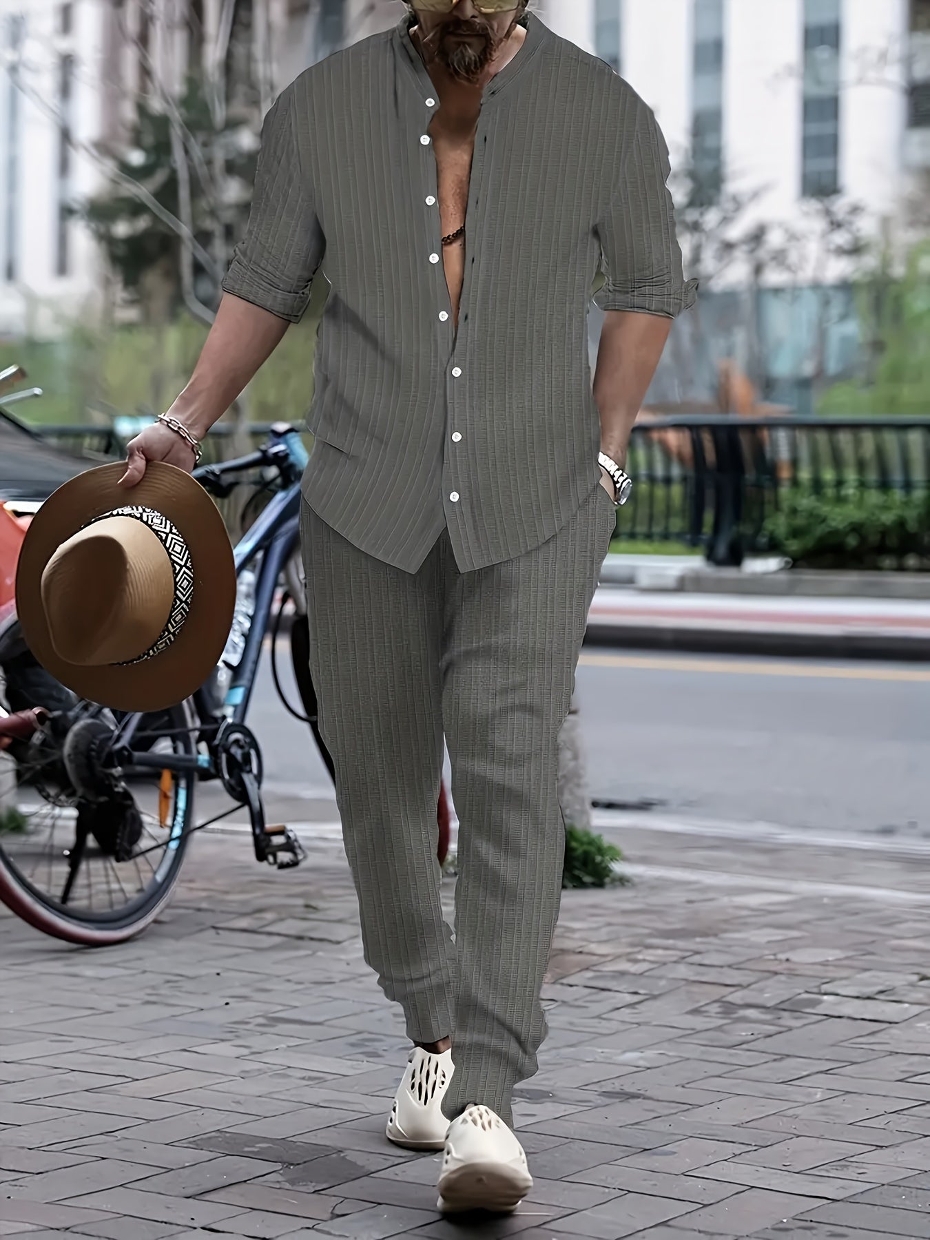 Marcelo - ensemble de loisirs pour hommes pour le style de vie urbain