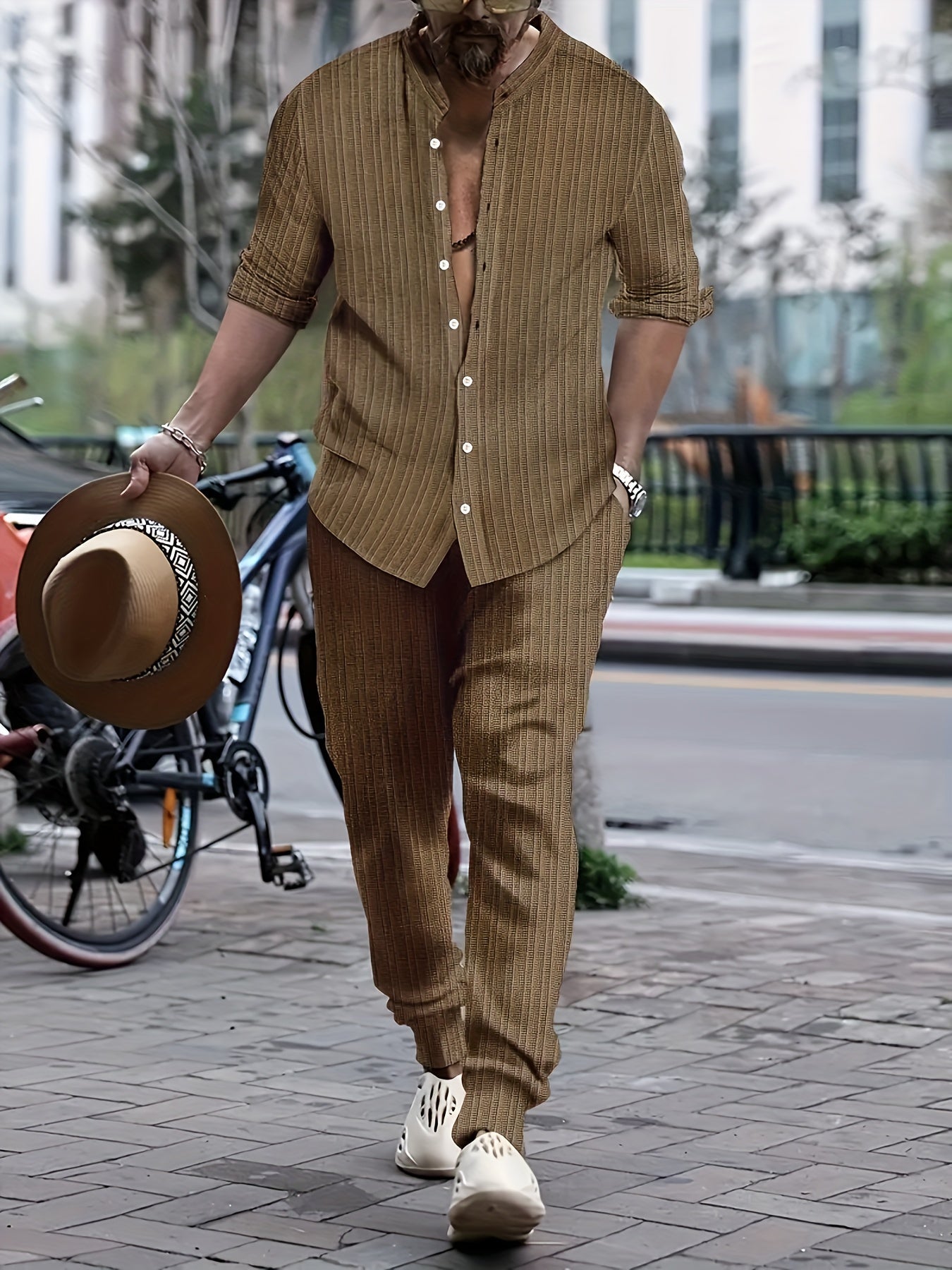 Marcelo - ensemble de loisirs pour hommes pour le style de vie urbain