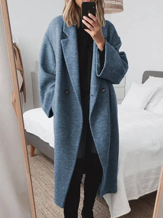 Women's Classic Tailored Longline Overcoat