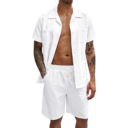 Silvester - Set avec chemise & short Set