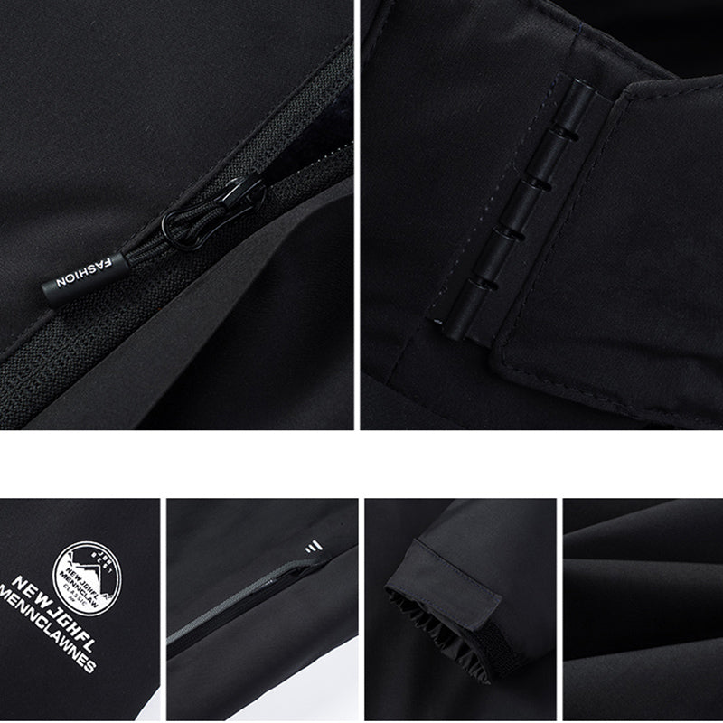 Parka d'automne avec capuche amovible