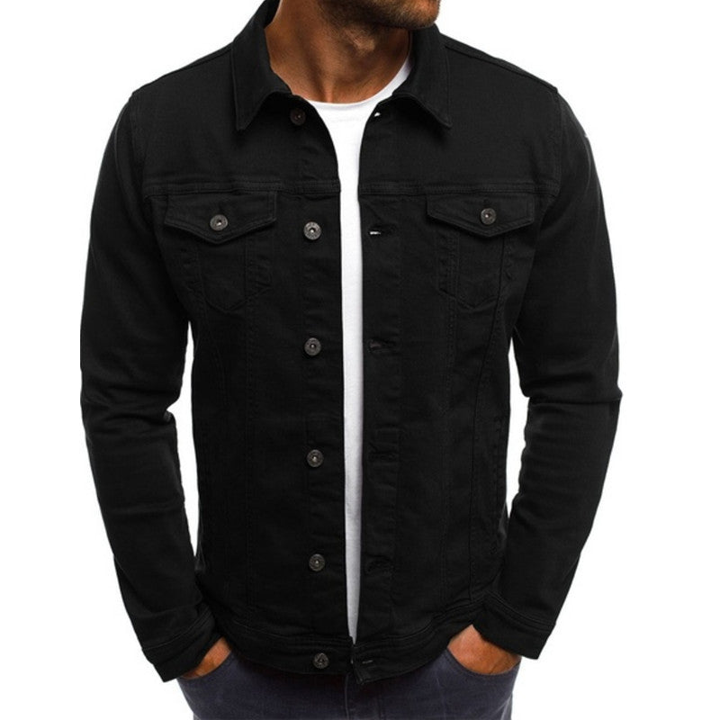 Domin - Veste en jean colorée pour homme