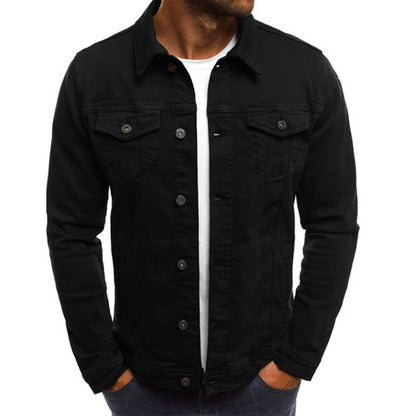 Domin - Veste en jean colorée pour homme