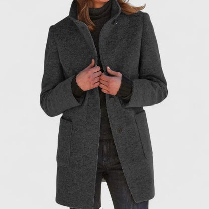 Women's Relaxed-Fit Mid-Length Coat