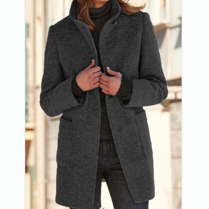 Women's Elegant Mid-Length Coat