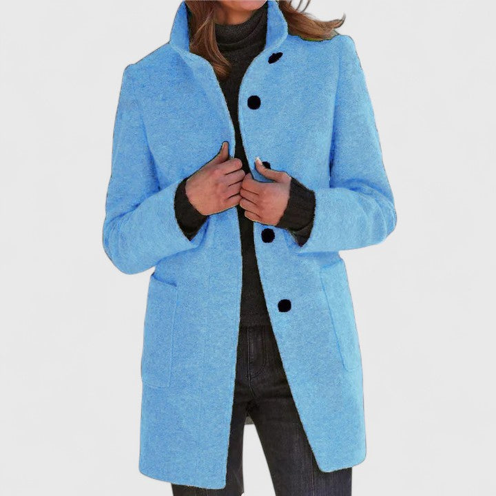 Women's Relaxed-Fit Mid-Length Coat