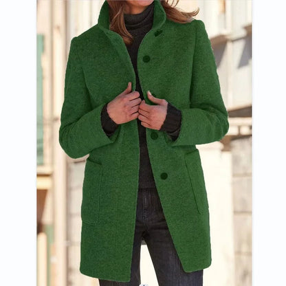 Women's Elegant Mid-Length Coat