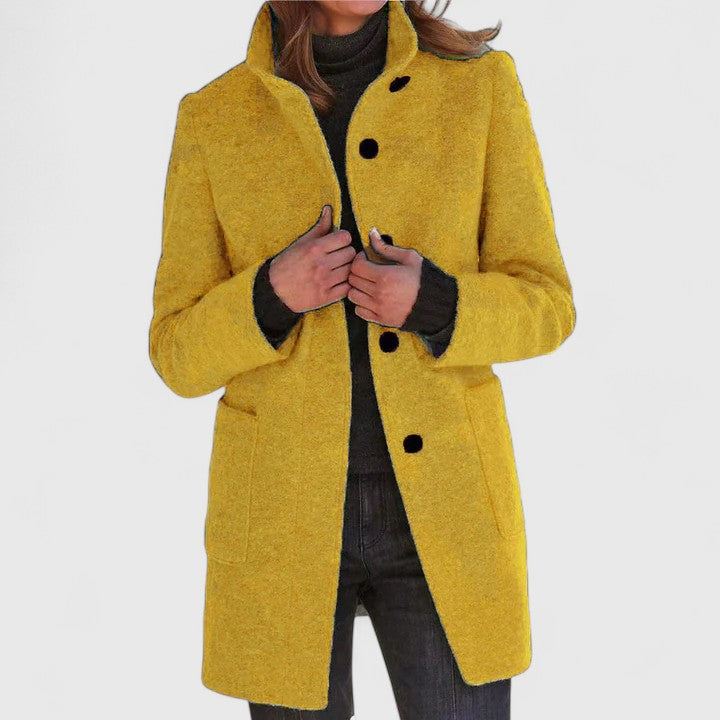 Women's Relaxed-Fit Mid-Length Coat