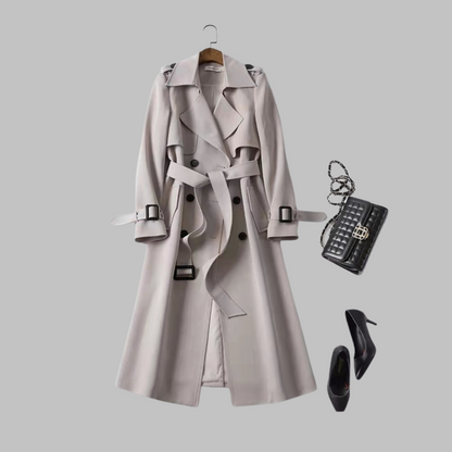 Women's Relaxed-Fit Knee-Length Coat