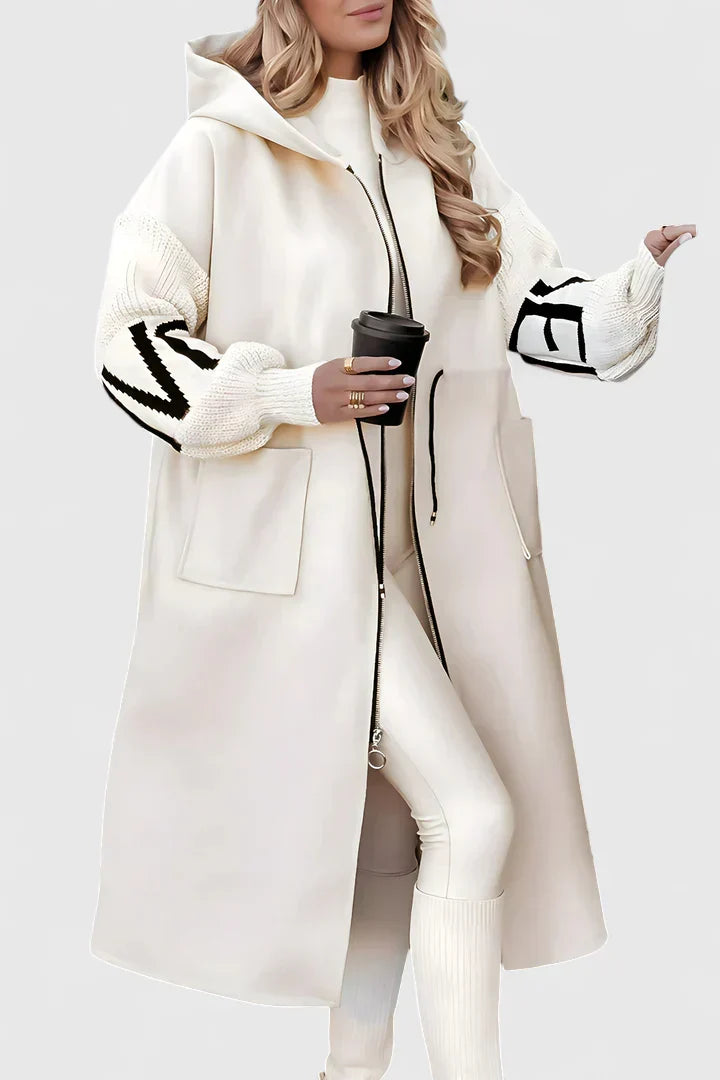 Women's Oversized Hooded Maxi Coat