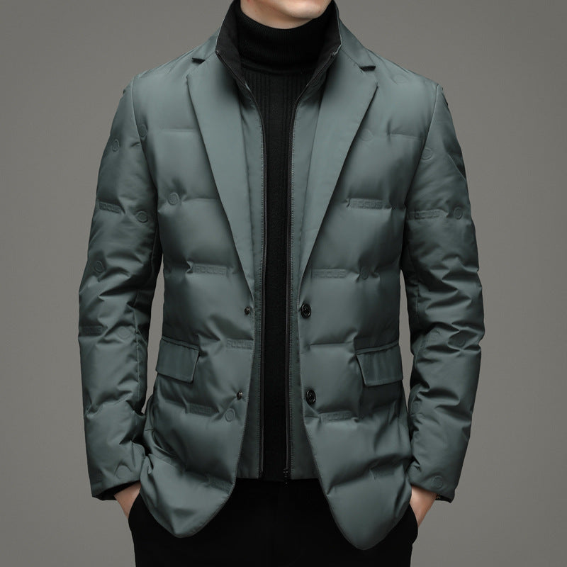 Bartolomeo - Doudoune Homme Business Casual Costume