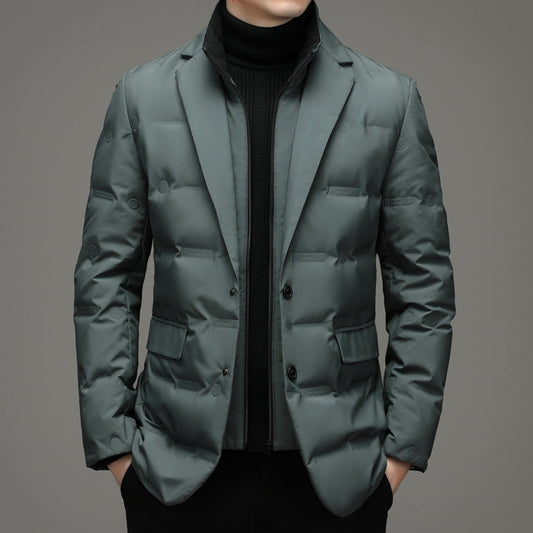 Bartolomeo - Doudoune Homme Business Casual Costume