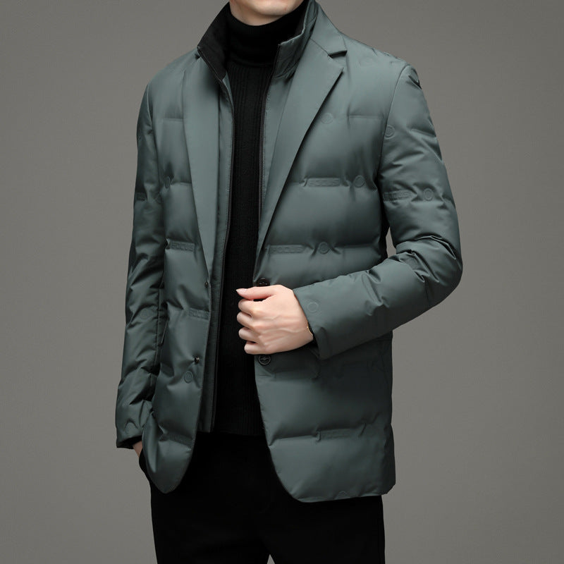 Bartolomeo - Doudoune Homme Business Casual Costume