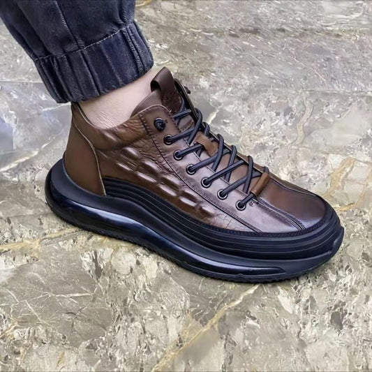 Eric - The Londonlizard Luxe Baskets à imprimé crocodile