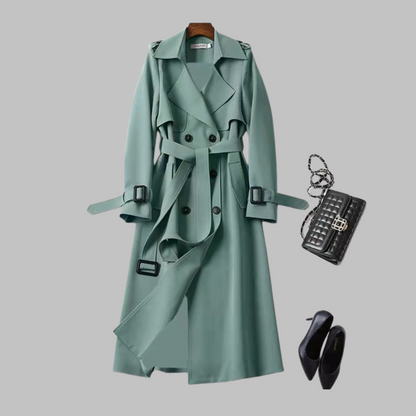Women's Relaxed-Fit Knee-Length Coat