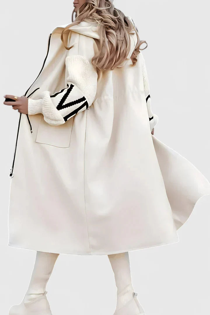 Women's Oversized Hooded Maxi Coat