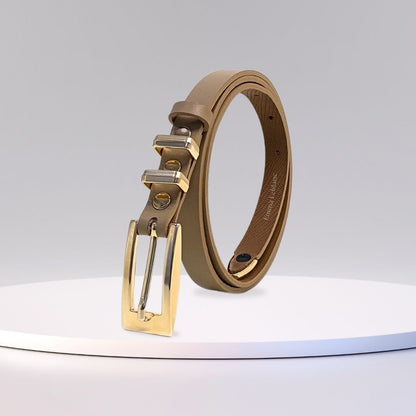 Roma Slim Leather Belt