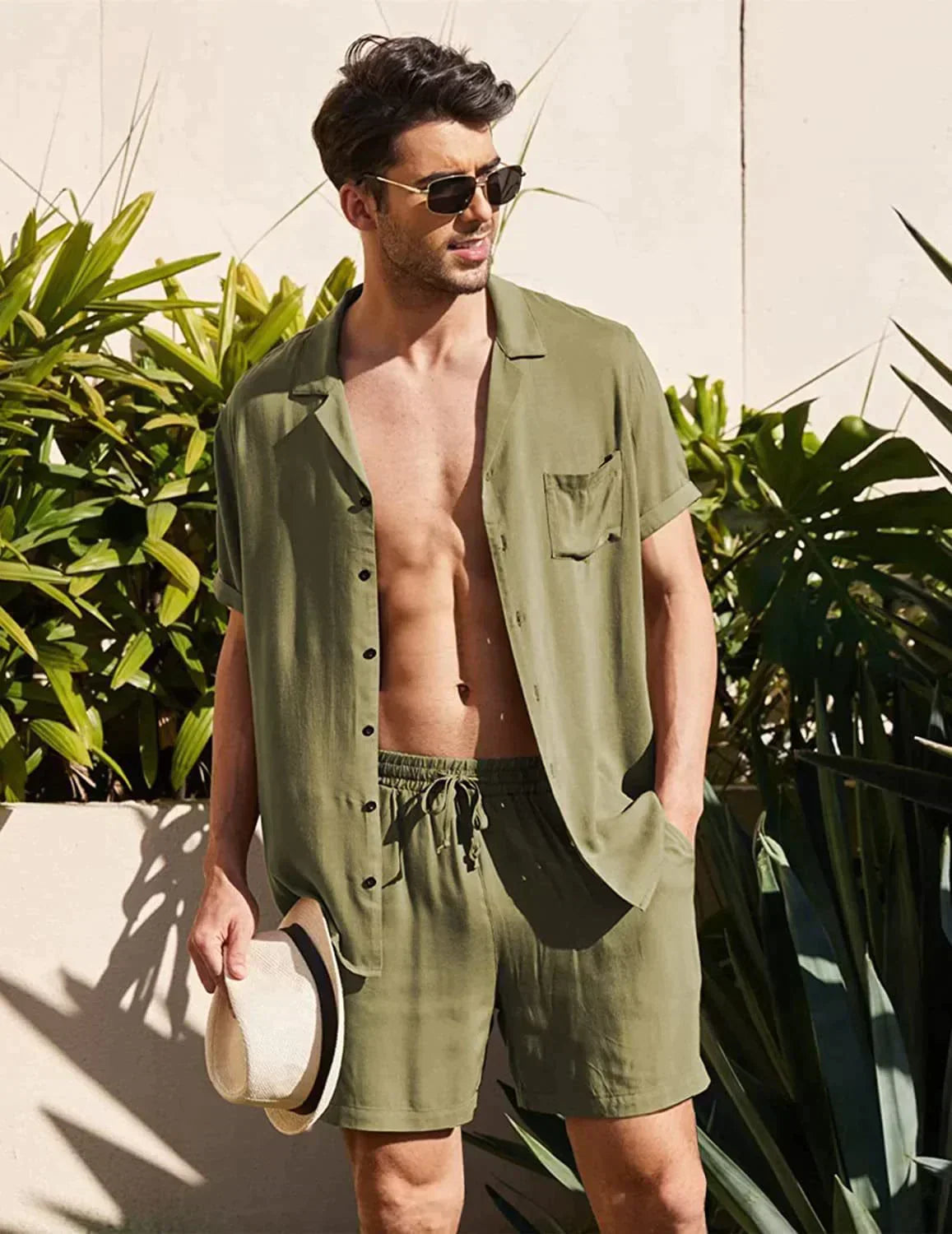 Bram - Ensemble d'été à la mode pour hommes