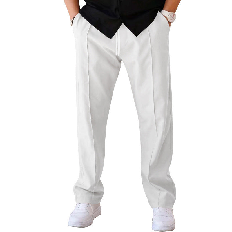 Renato - Pantalon de loisirs coupe large pour homme