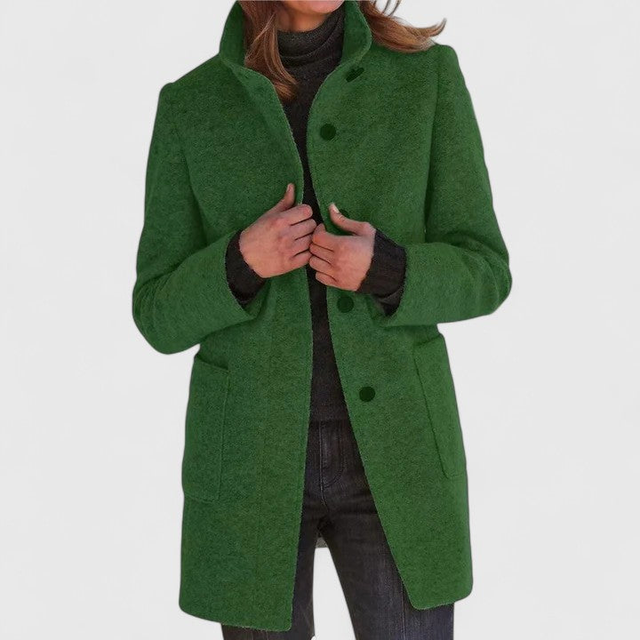 Women's Relaxed-Fit Mid-Length Coat