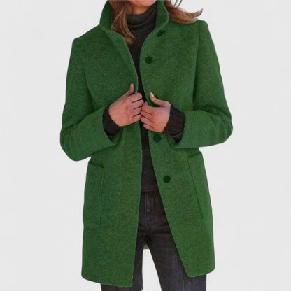 Women's Relaxed-Fit Mid-Length Coat
