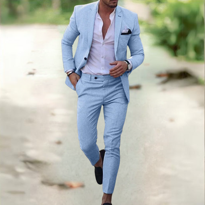 Renzo - Ensemble de costume business casual élégant pour homme