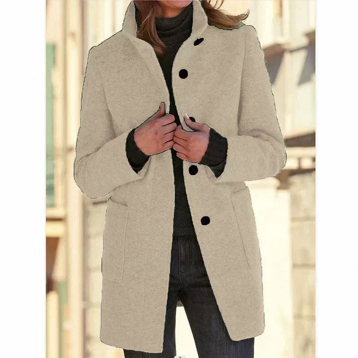 Women's Elegant Mid-Length Coat