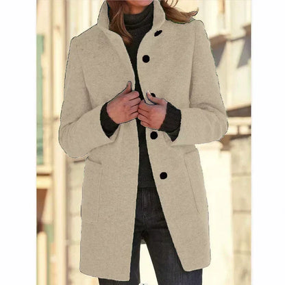 Women's Elegant Mid-Length Coat