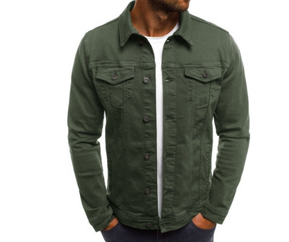 Domin - Veste en jean colorée pour homme
