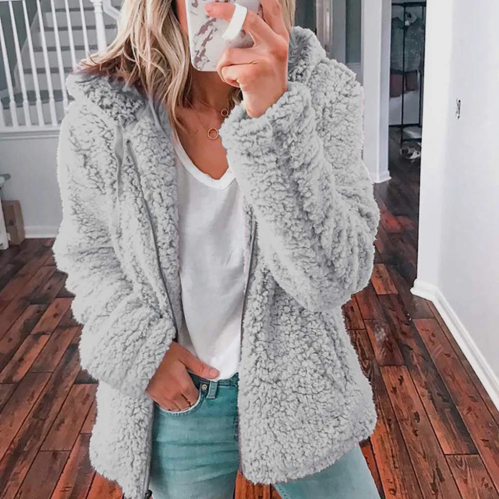 Women's Hooded Fleece Gilet