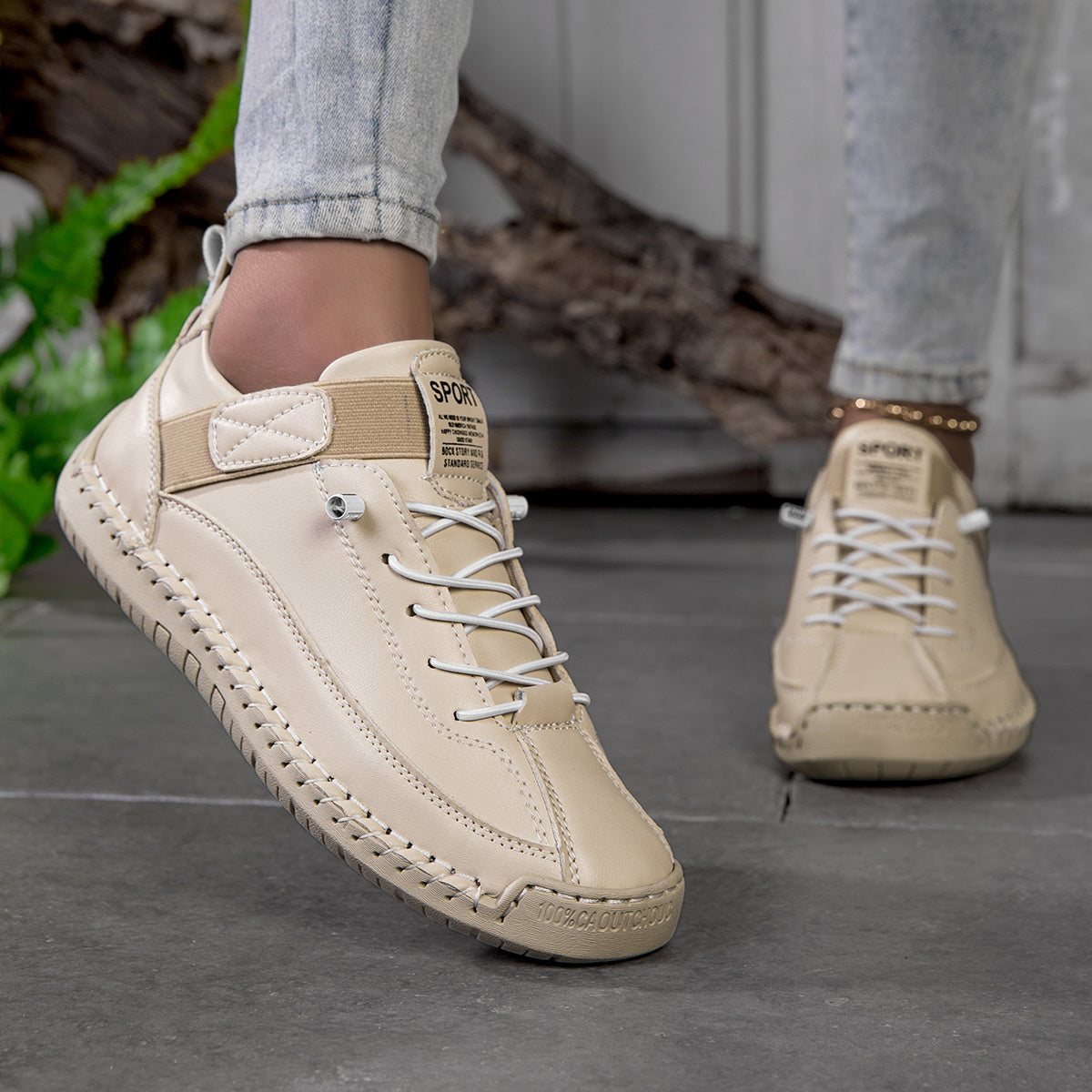 Women's Orthopaedic Lightweight Everyday Trainers with Roomy Toe Box