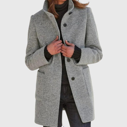 Women's Relaxed-Fit Mid-Length Coat