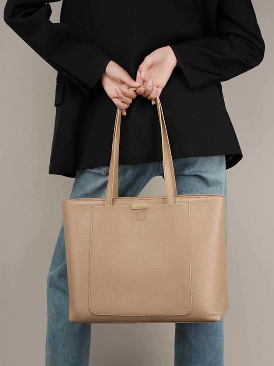 Nice Leather Tote Bag
