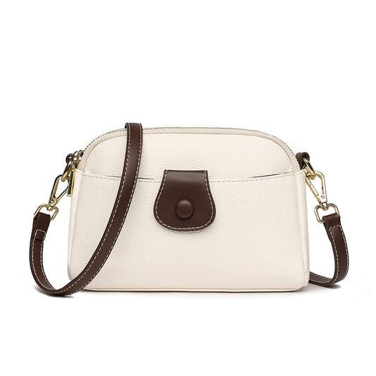 Livia Leather Crossbody Bag