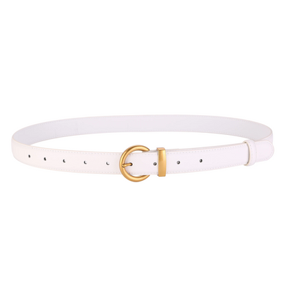 Ophelia Slim Leather Belt