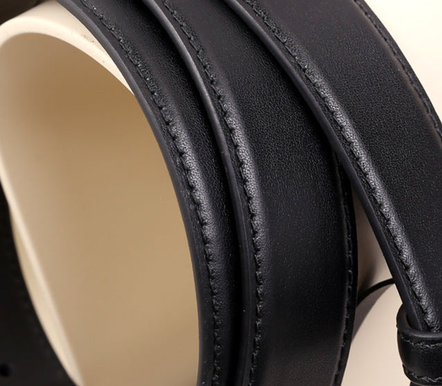 Holly Slim Leather Belt
