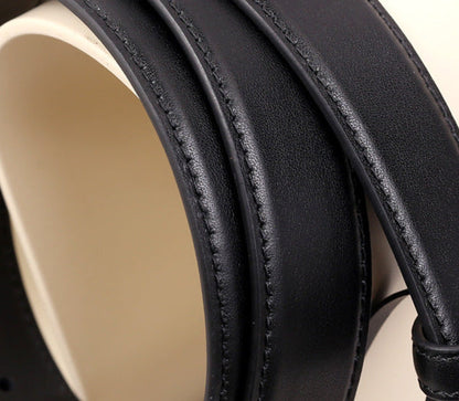 Holly Slim Leather Belt