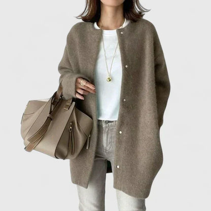 Women's Elegant Lightweight Long Cardigan