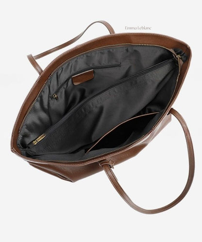 London Leather Tote Bag