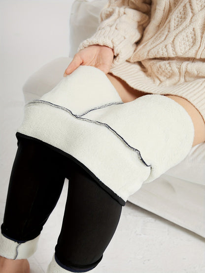 Women's Sherpa Fleece-Lined High-Waisted Leggings