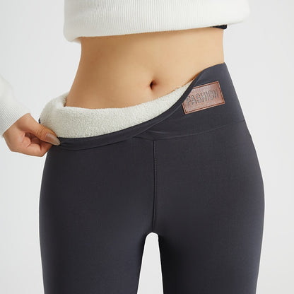 Women's Sherpa Fleece-Lined High-Waisted Leggings